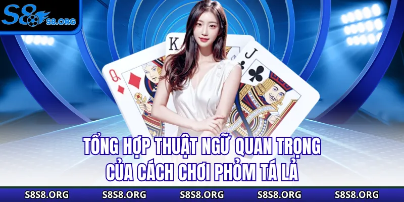 Tổng hợp thuật ngữ quan trọng của cách chơi phỏm tá lả